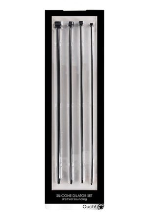 Shots Ouch Urethral Sounding Dilator Set - Black