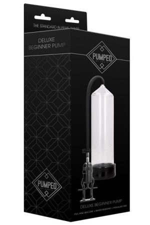 Shots Pumped Deluxe Beginner Pump - Transparent