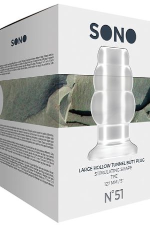 Shots Sono Butt Plug - Large Clear