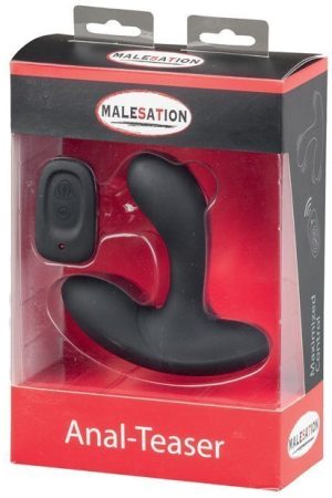 Malesation Remote Control Anal Teaser - 8 Functions Black