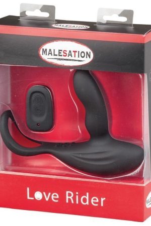 Malesation Remote Control Love Rider - 11 Functions Black
