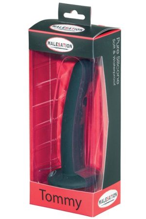 Malesation Tommy Silicone Dildo - Black