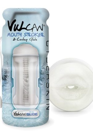 Vulcan Mouth Stroker w/Cooling Glide - Frost