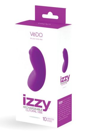 VeDO Izzy Rechargeable Clitoral Vibe - Violet Vixen