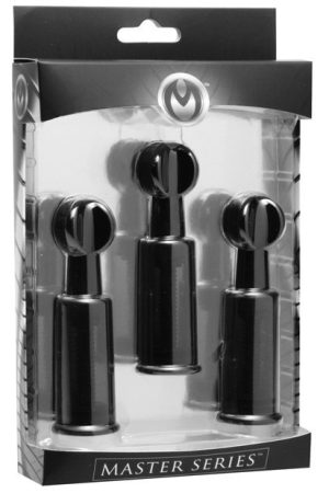 Master Series Fusion Triple Suckers - Black
