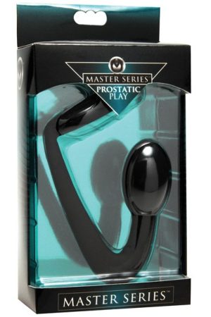 Master Series Silicone Cock Ring w/Anal Plug # 1