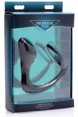 Prostatic Play Explorer 2 Prostate Stimulator & Cock Ring