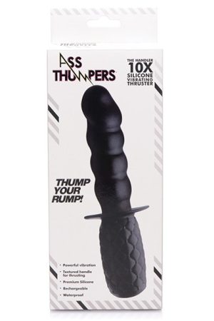 Ass Thumpers The Handler 10x Silicone Vibrating Thruster