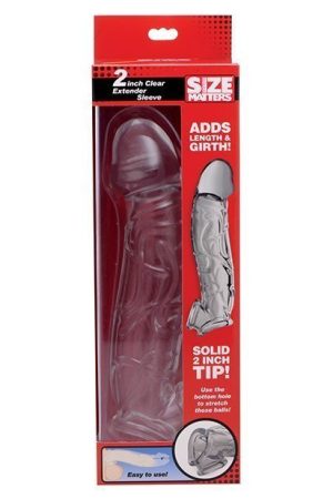 Size Matters 2" Extender Sleeve - Clear