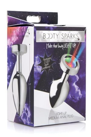 Booty Sparks Light Up Anal Plug - Medium