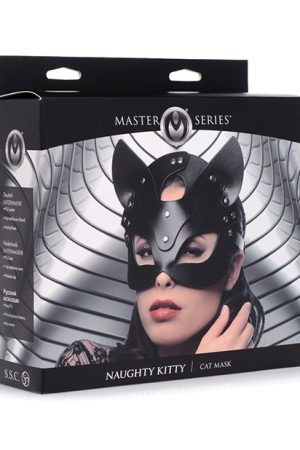 Master Series Naughty Kitty Mask - Black
