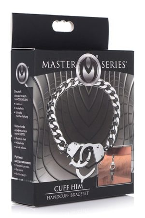 Master Series Handcuff Him Bracelet