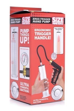 Size Matters Ergo Trigger Hand Pump - Clear