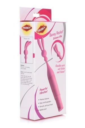 Frisky Bunny Rocket Silicone Vibe