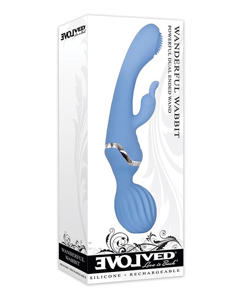 Evolved Wanderful Wabbit Rechargeable Wand - Blue