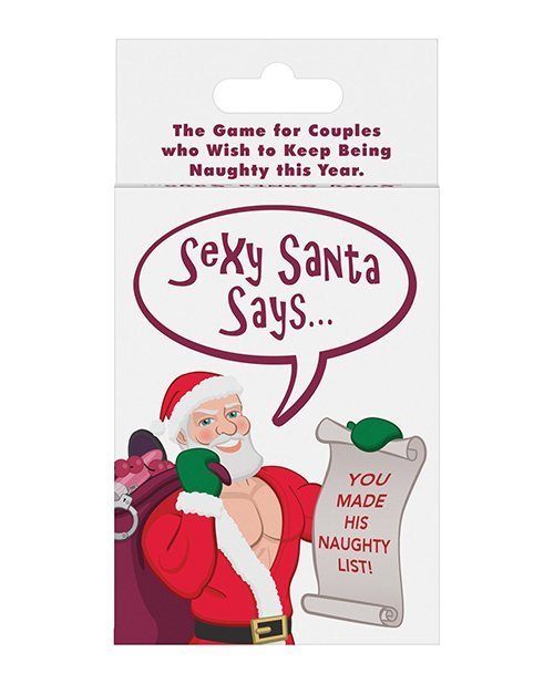 Sexy Santa Says....Game for Couples Who Want to be Naughty - Image 2