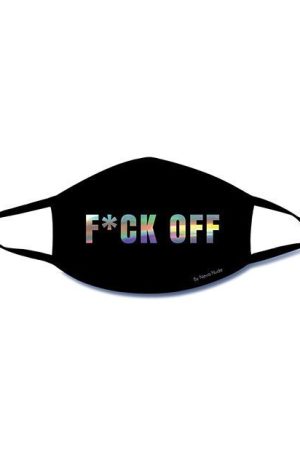 Neva Nude FCK Off Mask w/100% Cotton Liner Black MD