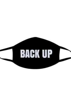 Neva Nude Back Up Mask w/100% Cotton Liner Black MD