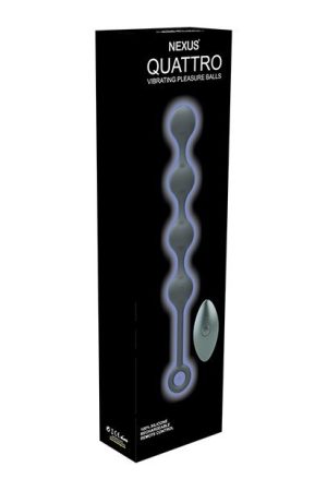 Nexus Quattro Vibrating Anal Balls - Black