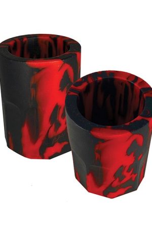 Oxballs Hognips 2 Nipple Suckers - Red/Black