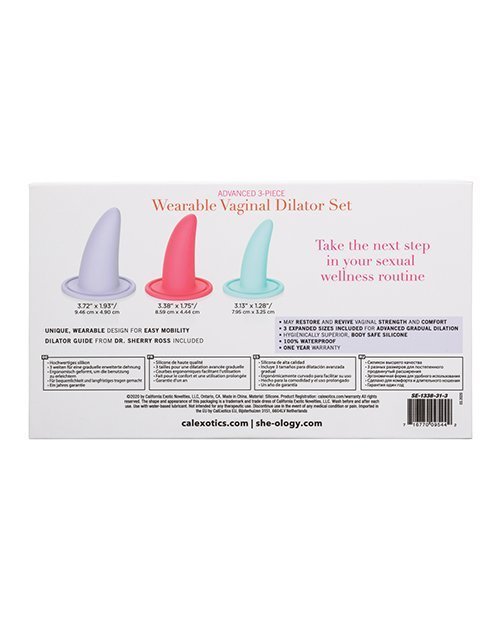 She-ology Advanced Wearable Vaginal Dilator - 3 Piece Set - Image 2