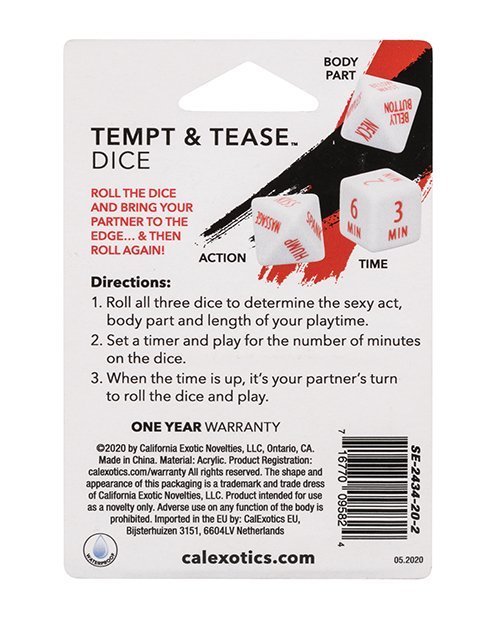 Tempt & Tease Dice - Image 2