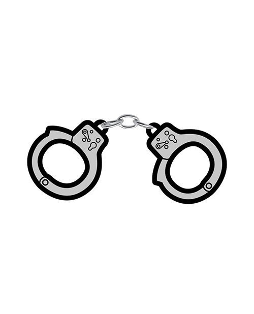 Wood Rocket Sex Toy Handcuffs Pin - Silver - Image 2