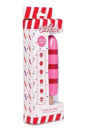 Cocksicle Fizzin 10x Silicone Rechargeable Vibrator - Pink