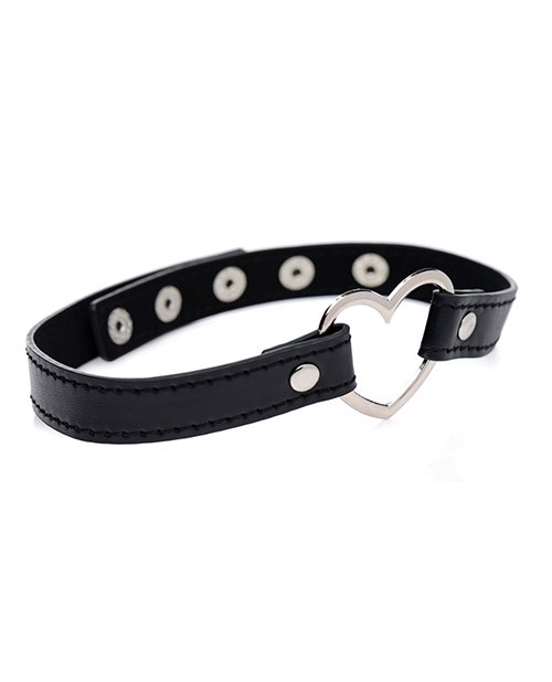 Master Series Dark Heart Chrome Heart Choker - Black - Image 2