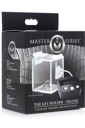 Master Series The Key Holder Deluxe Clear Case w/Lock