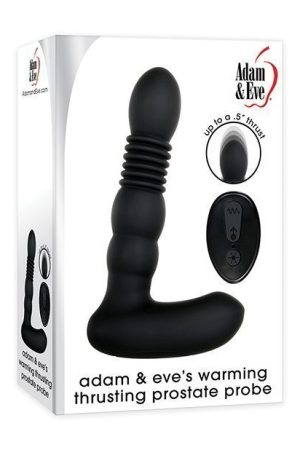 Adam $ Eve Eve's Warming Trusting Prostate Probe - Black