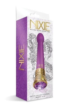 Nixie Mystic Wave Satin Bulb Vibe - 10 Function Amethyst