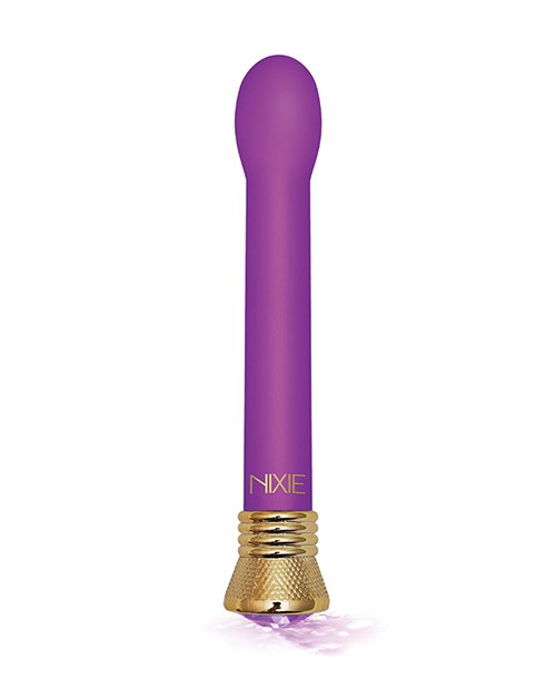 Nixie Mystic Wave Satin Bulb Vibe - 10 Function Amethyst - Image 2