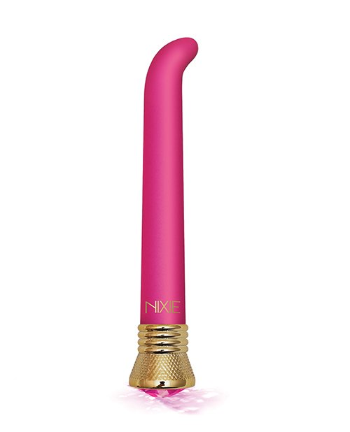 Nixie Mystic Wave Satin G-Spot Vibe - 10 Function Pink Tourmaline - Image 2