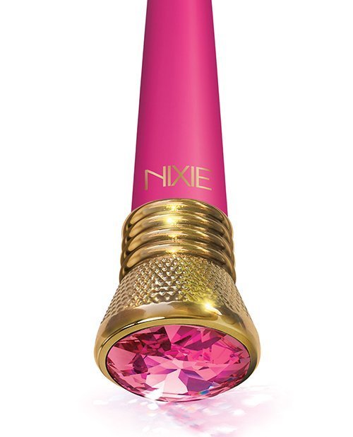 Nixie Mystic Wave Satin G-Spot Vibe - 10 Function Pink Tourmaline - Image 3