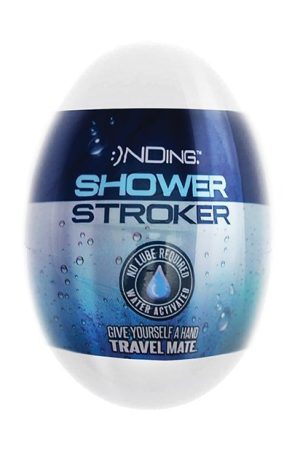 Shower Stroker Travel Mate - White