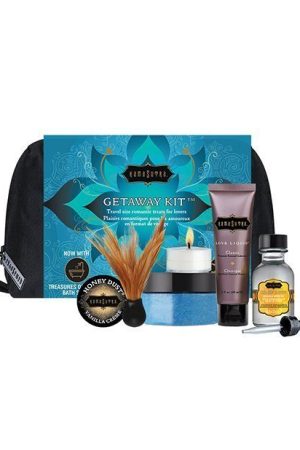 Kama Sutra Getaway Kit - Asst. Flavors w/ Coconut Pineapple Oil
