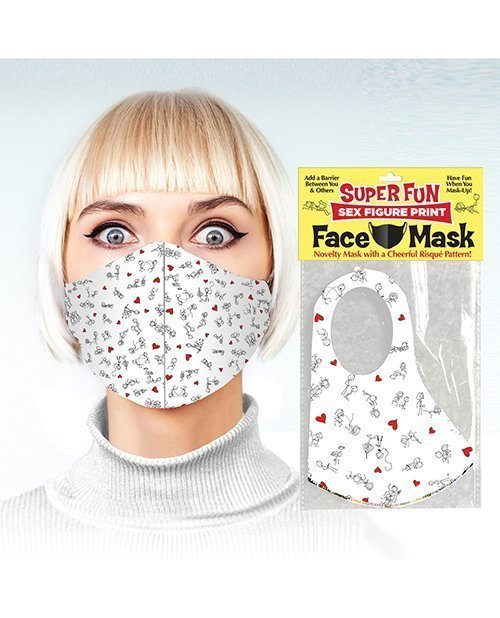 Super Fun Sex Position Print Mask