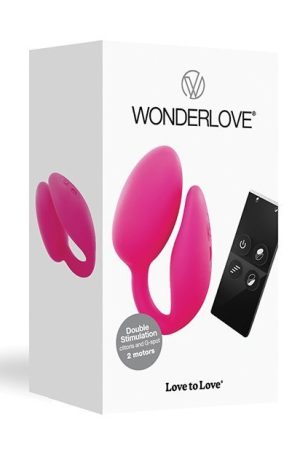 Love to Love Wonder Love Dual Stimulator - Pink