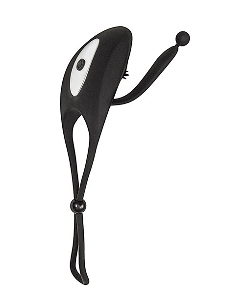 My Cockring Vibrating Pleasure Partner - Black - Image 2