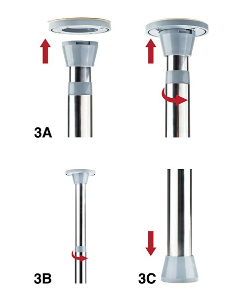 Shots Ouch Dance Pole - Silver - Image 3