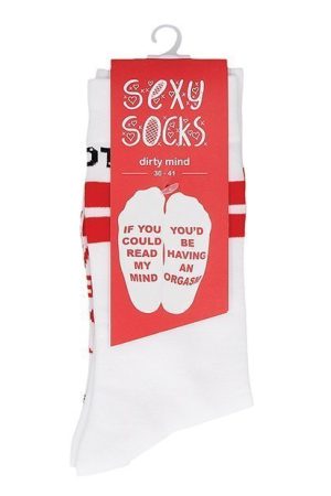 Shots Sexy Socks Dirty Mind - Female