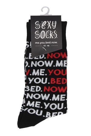 Shots Sexy Socks You Me Bed Now - Male