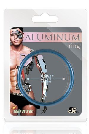 Aluminum Ring - Cobalt Blue 2.25"