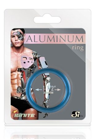 Aluminum Ring - Cobalt Blue 1.5"