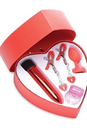 Frisky Passion Heart Gift Set - Red