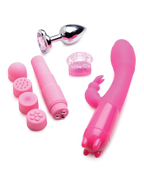 Frisky Passion Deluxe Kit w/Heart Gift Box - Pink - Image 3