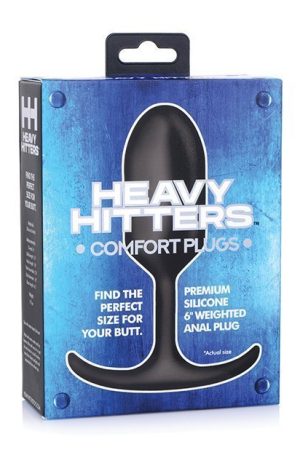Heavy Hitters Premium Weighted Anal Plug - Large