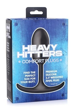 Heavy Hitters Premium Weighted Anal Plug - Medium