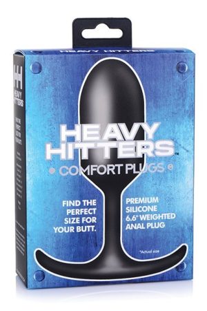 Heavy Hitters Premium Weighted Anal Plug - XL